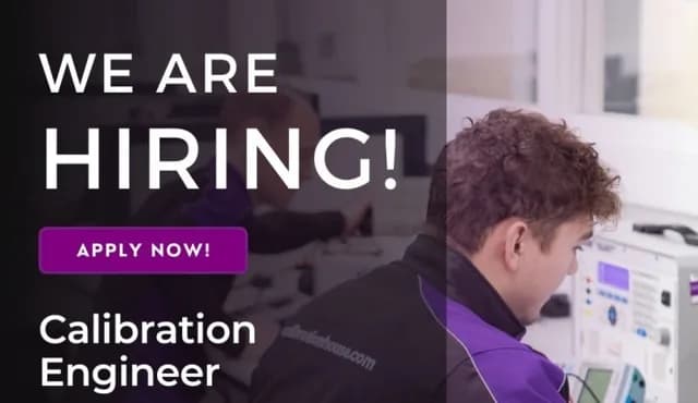 Hiring for Calibration Engineer at Manufacturing Facility