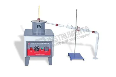 APPARATUS FOR DISTILLATION OF CUT BACK ASPHALT