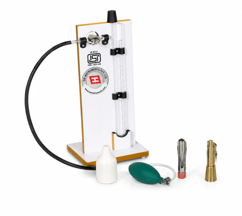 BLAIN AIR PERMEABILITY APPARATUS - ISI MARKED