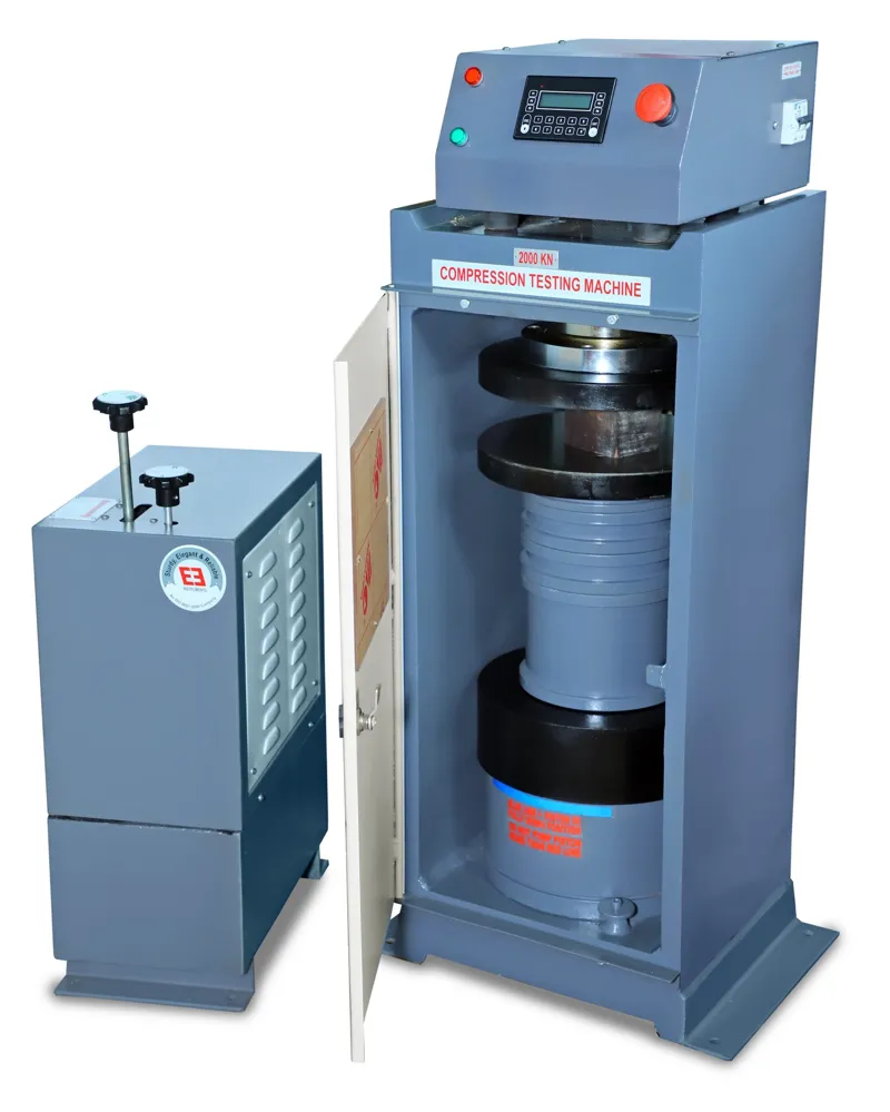 COMPRESSION TESTING MACHINE - 100 KN-DIGITAL - MANUAL PACE CONTROL