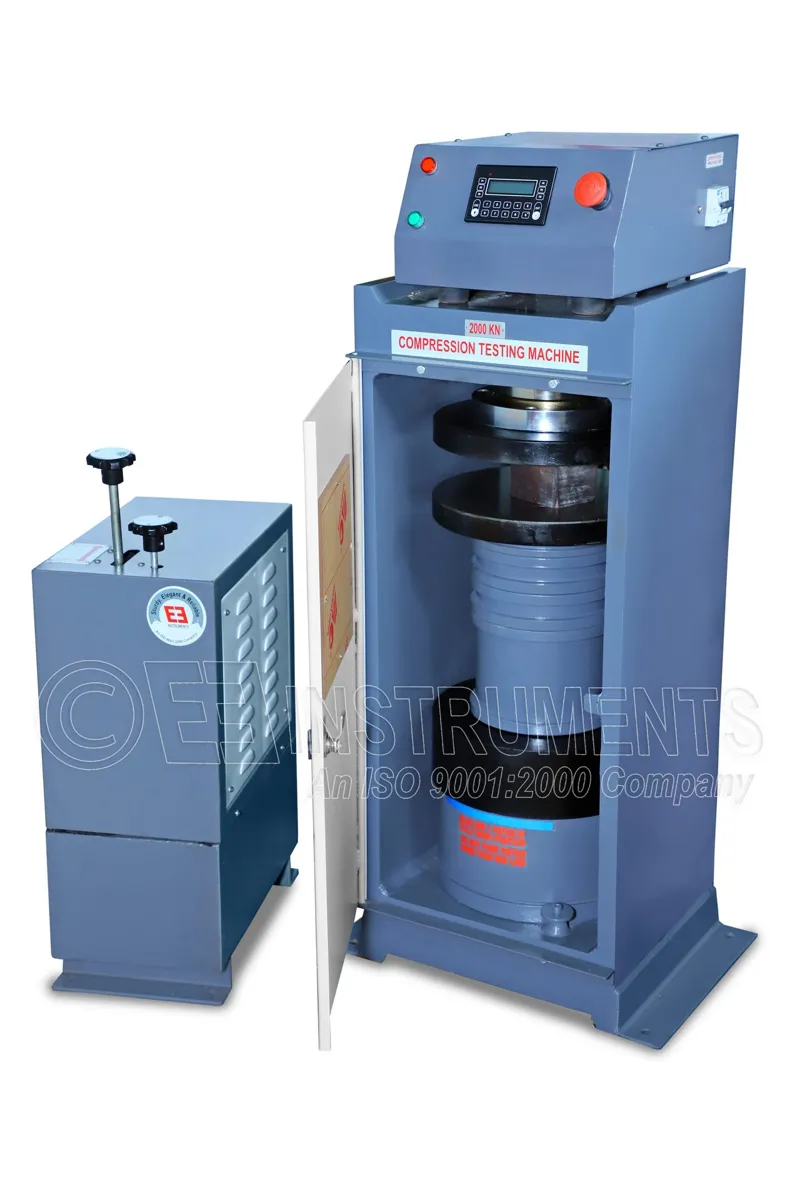 SEMI AUTO COMPRESSION TESTING MACHINE - 2000 KN