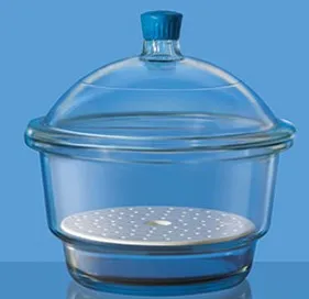 DESICCATOR - BOROSIL GLASS - PLAIN - 300 MM