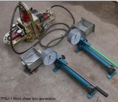 ROCK SHEAR BOX APPARATUS