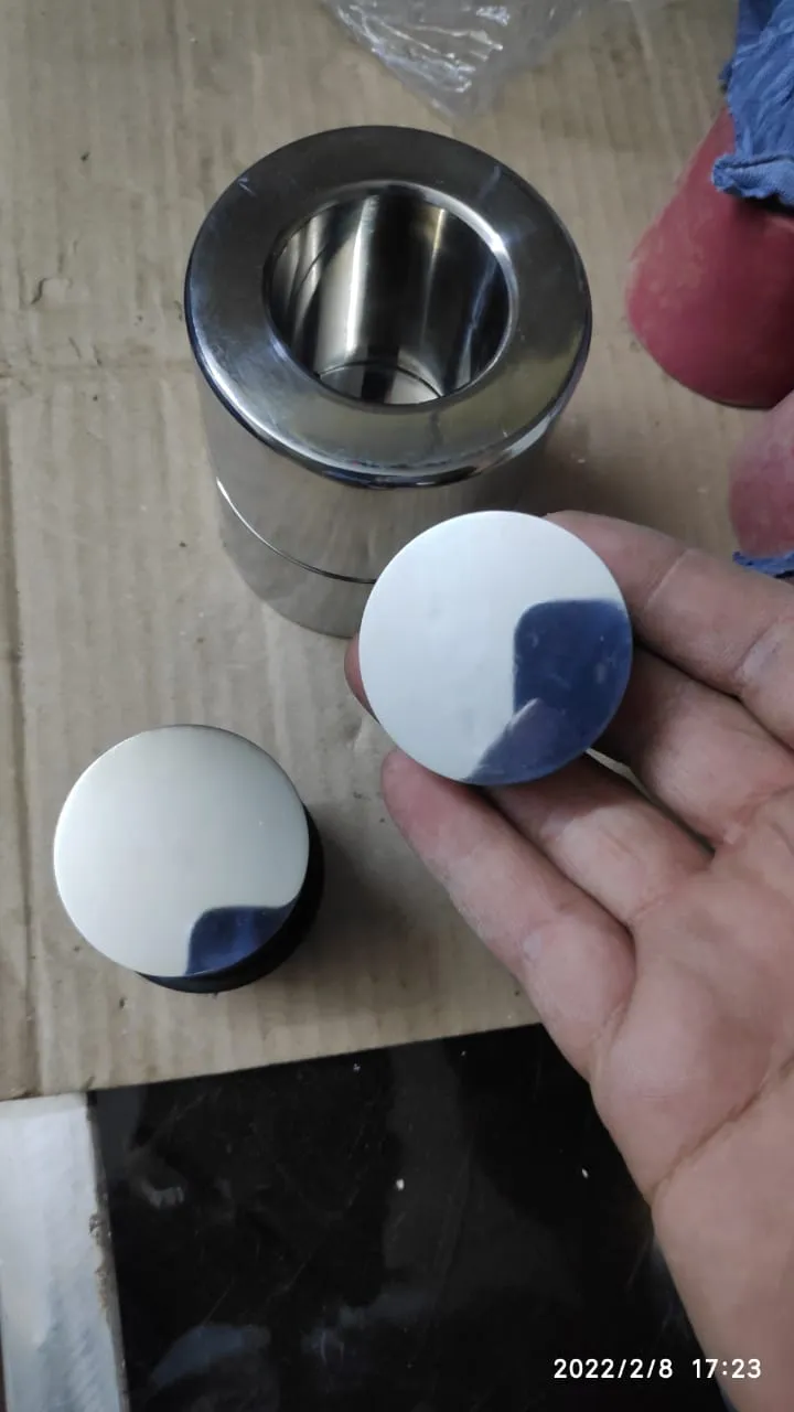 EVACUABLE DIE SET FOR KBR PRESS - 35 MM SIZE