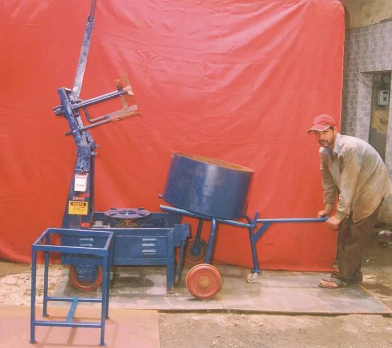EXTRA DRUM WITH TROLLEY FOR PAN MIXER - 40 LTR