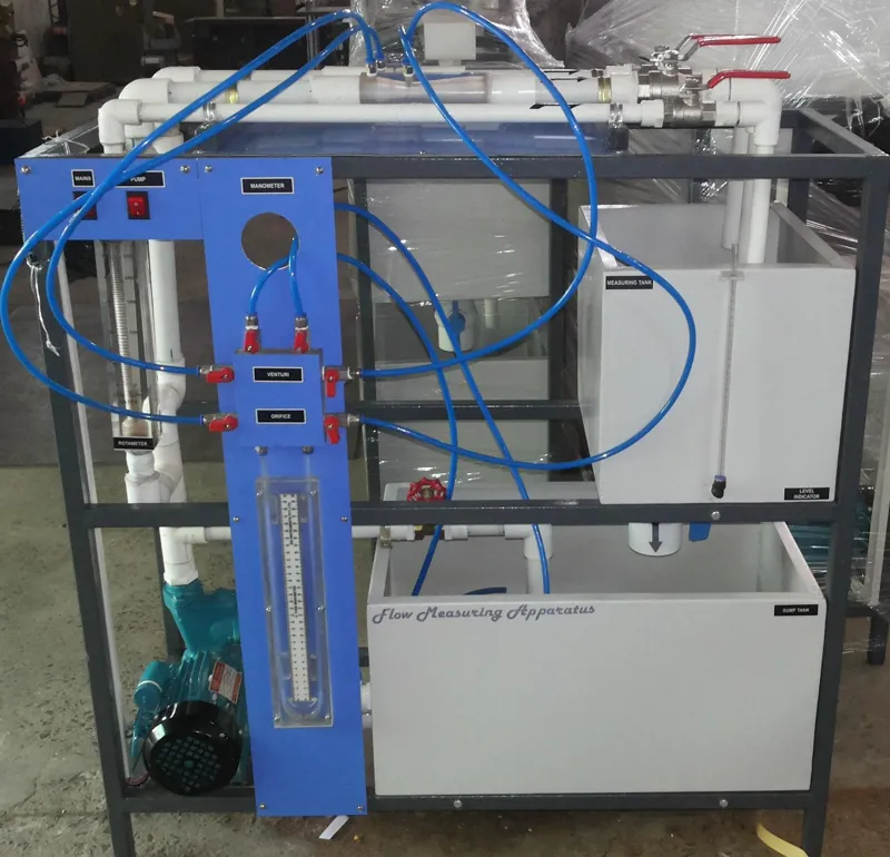 FLOW MEASUREMENT APPARATUS WITH SS TANK- MODEL VIPL-FM-7012