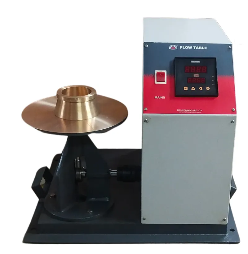 FLOW TABLE-CEMENT-ASTM C230-MOTORISED-