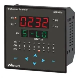 FOUR CHANNEL DATA LOGGER WITH 3 + 1 SENSORS & DIGITAL PID CONTROLLER WITH RS-485 FACILITY FOR VERTICAL AUTOCLAVE