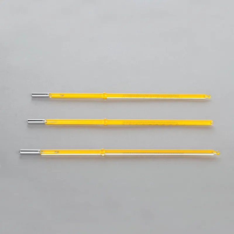 GLASS THERMOMETER - (IP 9C) - (40°C / 85°C X 0.2°C) - FOR FLUSHING CASE MEDIUM