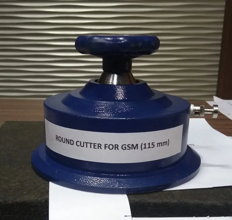 GSM ROUND CUTTER-115 MM DIA-ASTM D3786, ISO 3801