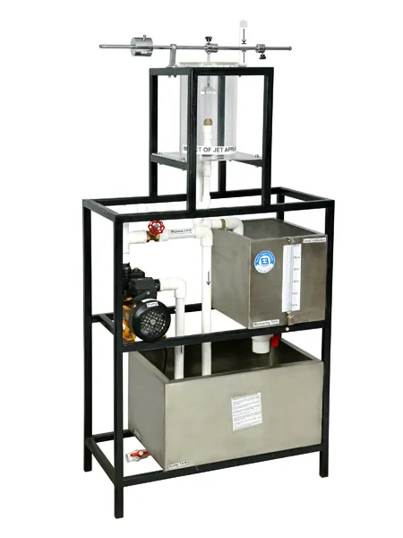 IMPACT OF JET APPARATUS WITH S.S TANK - MODEL : VIPL - FPE-01 -