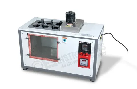 KINEMATIC VISCOSITY BATH-ABOVE AMBIENT-35 X 15 X 20 CM-COMLETE SS 304-UP TO 100°C