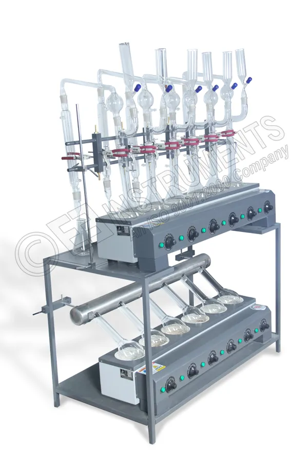 KJELDAHL DIGESTION & DISTILLATION COMBINED-6 TEST POSITIONS