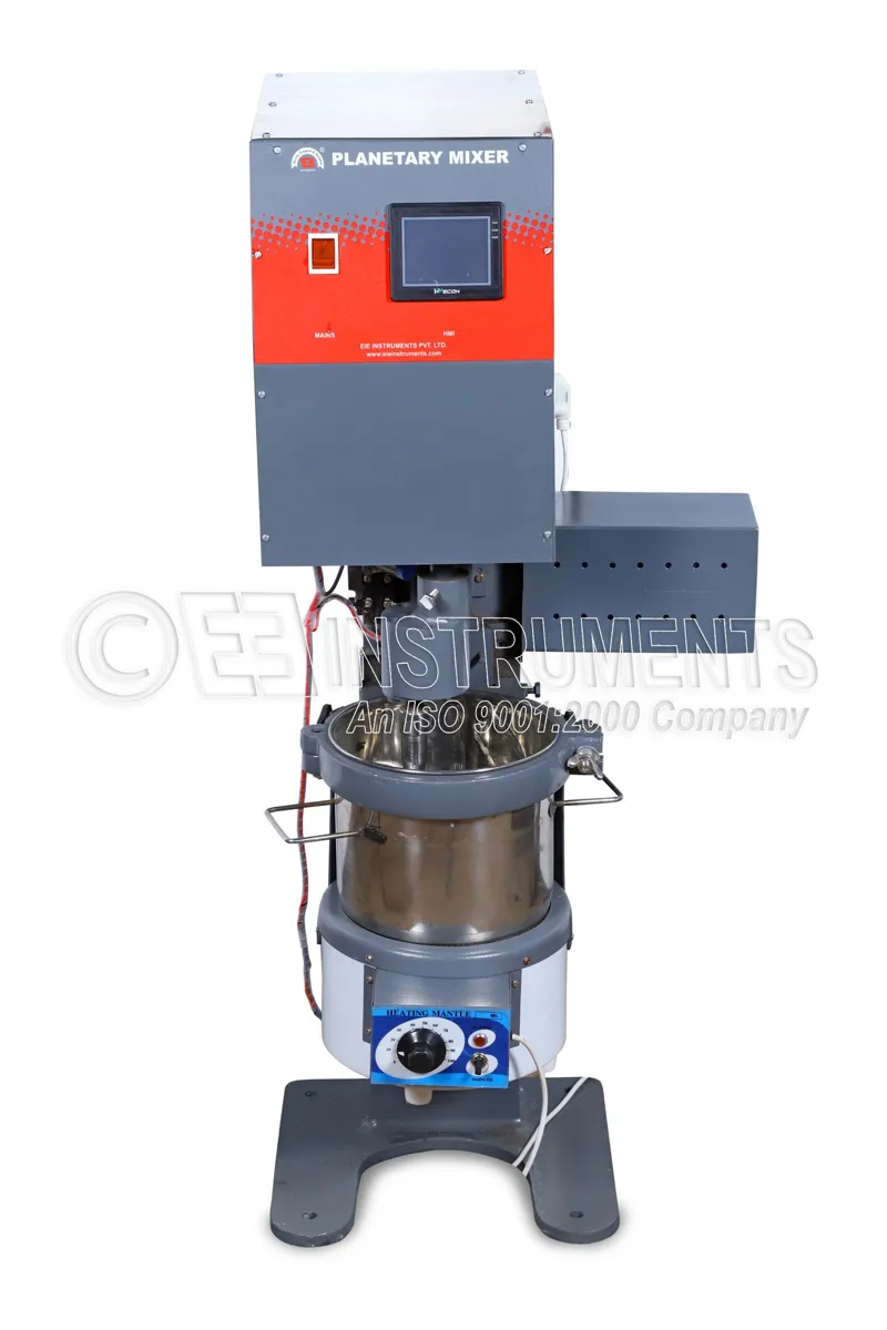 PLANETARY MIXER (FOR BITUMINOUS MIX) VARIABLE SPEED-DIGITAL WITH PLC AND HMI