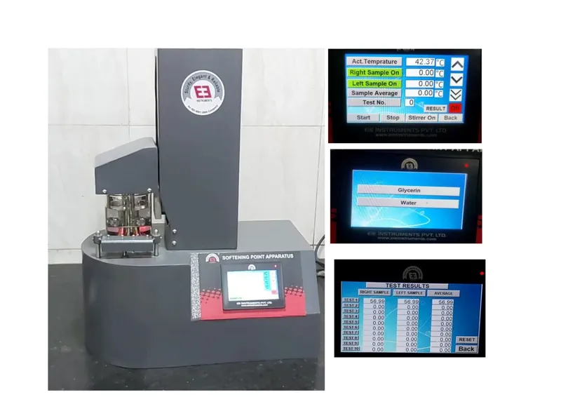FULLY AUTOMATIC RING AND BALL APPARATUS - (ASTM D36)