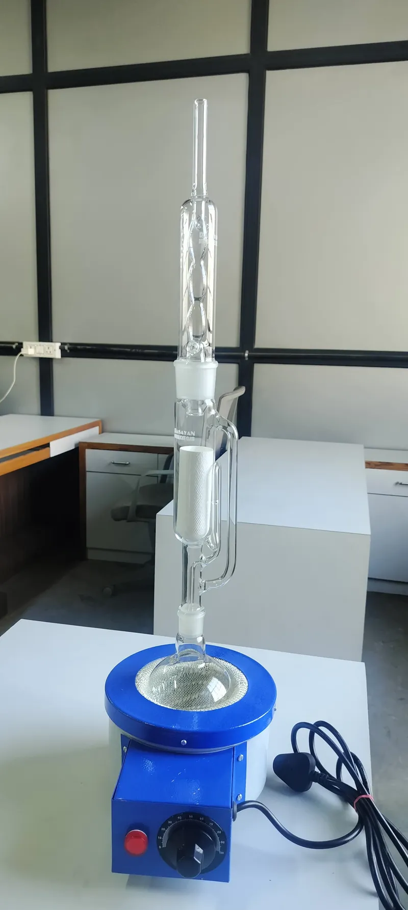 RUBBER CONTENT OF CRUMB RUBBER MODIFIED BITUMEN- SOXHLET METHOD