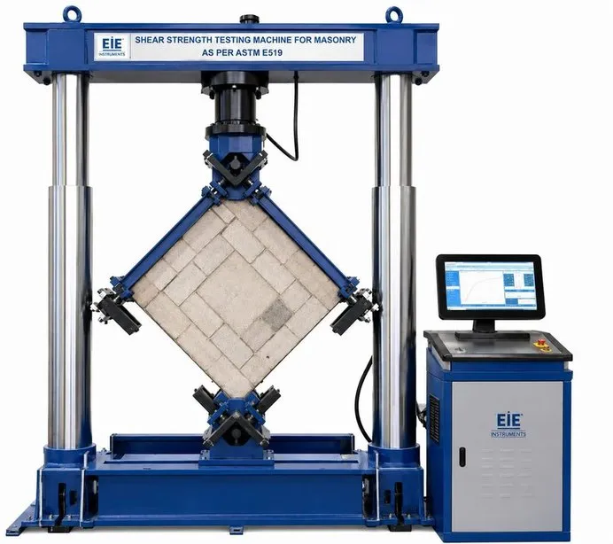 SHEAR STRENGTH TESTING MACHINE FOR MASONRY - ASTM E519