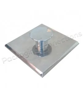 STAINLESS STEEL TEMPLATE (FOR GSM & OTHER PURPOSE)-(SIZE : 10 X 10 CM)