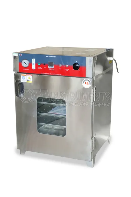 VACUUM OVEN - GMP - 45 X 45 X 45 CM - 92 LITERS-
