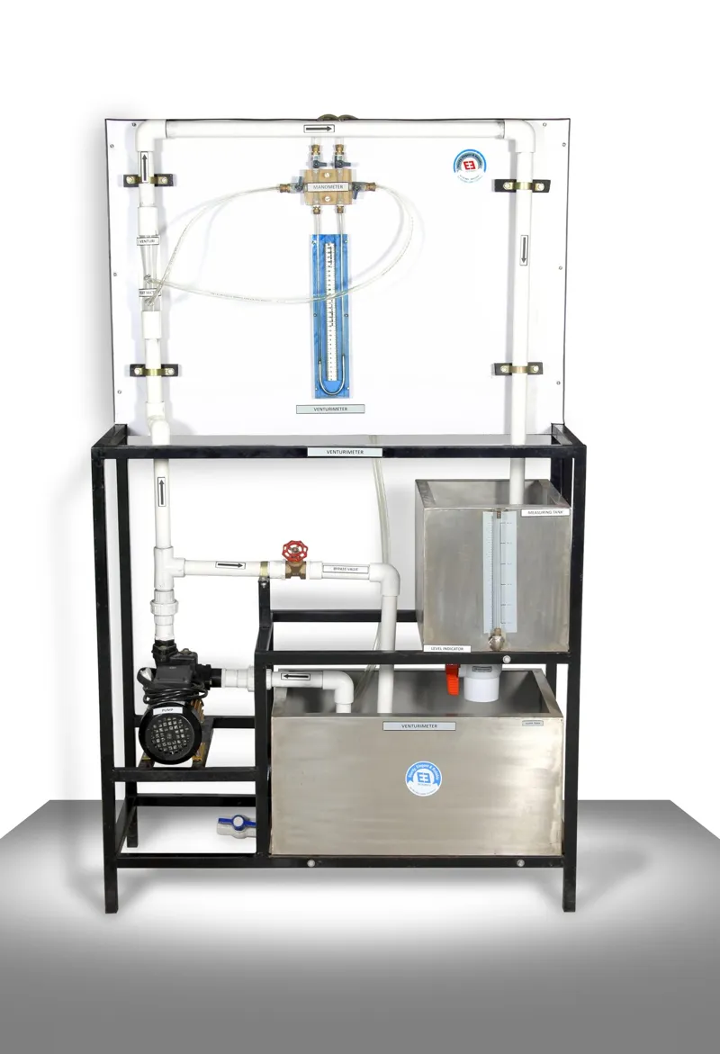 VENTURIMETER APPARATUS WITH SS TANK-VIPL-FM-7008