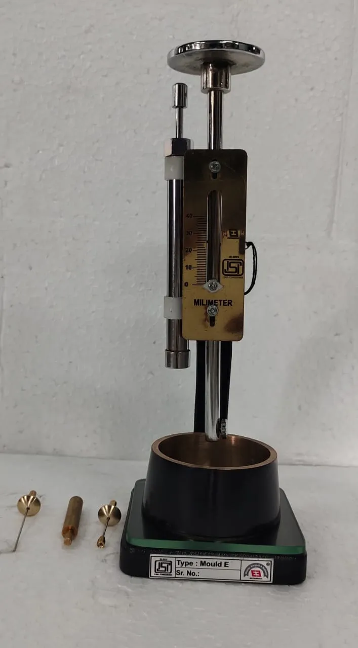 VICAT NEEDLE APPARATUS-ISI MARKED