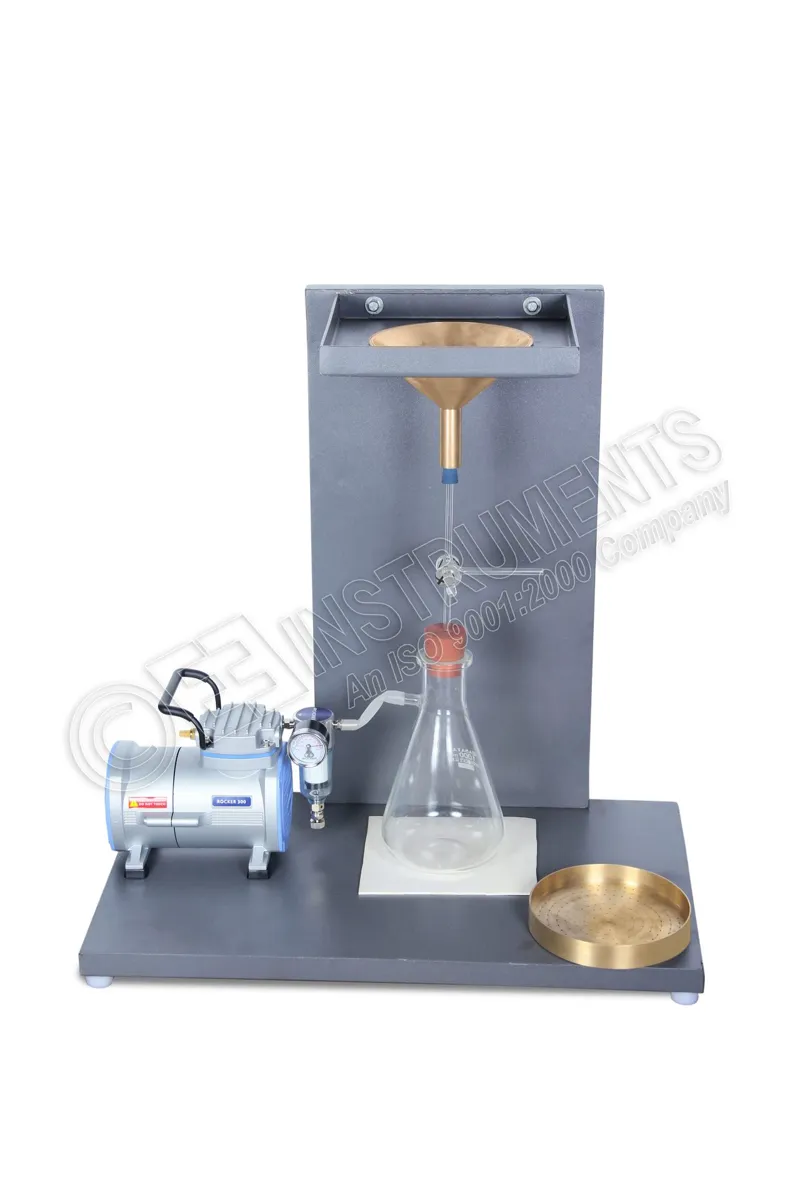 WATER RETENTION TEST APPARATUS - (ASTM C1506, ASTM C110)