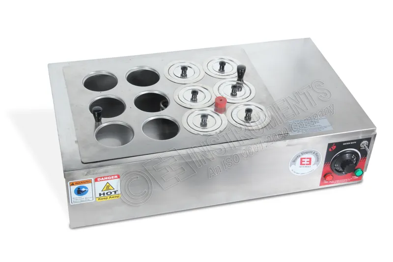 WATERBATH FOR DYE POT - COMPLETE S.S. - 6 X 250 ML