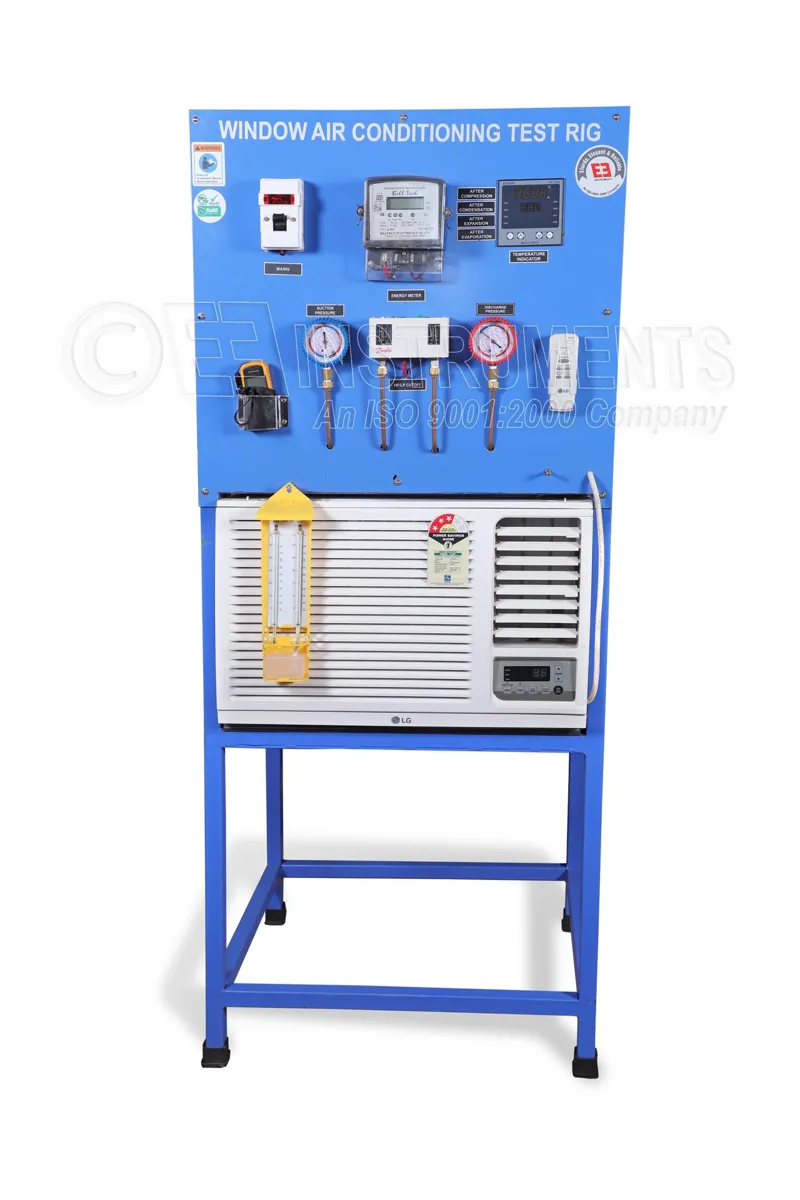 WINDOW AIR CONDITIONING TEST RIG-